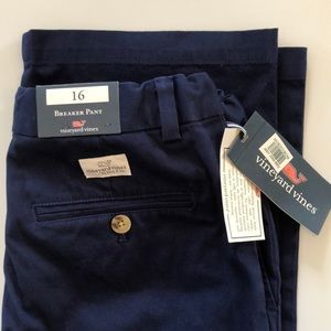 Vineyard Vines Boys Navy Pants St 16
